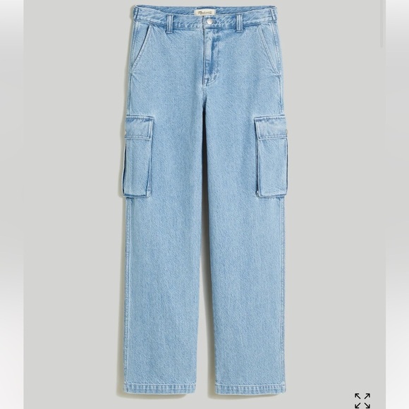 *NEW* Madewell Low Slung Cargo Jeans - Picture 5 of 16